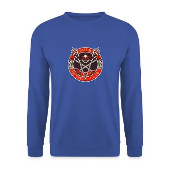 Salem Witches Club - Unisex Sweatshirt - royal blue - Front - Alina (178cm) & Michal (187cm)