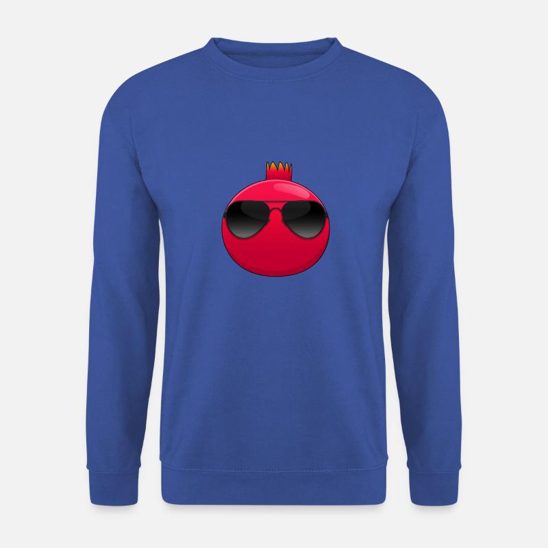 Fruit Vitamins, Cooler, Garnet, Apple - Unisex Sweatshirt - royal blue
