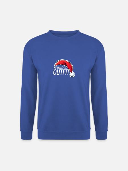Weihnachtsoutfit Weihnachten - Unisex Pullover - Royalblau