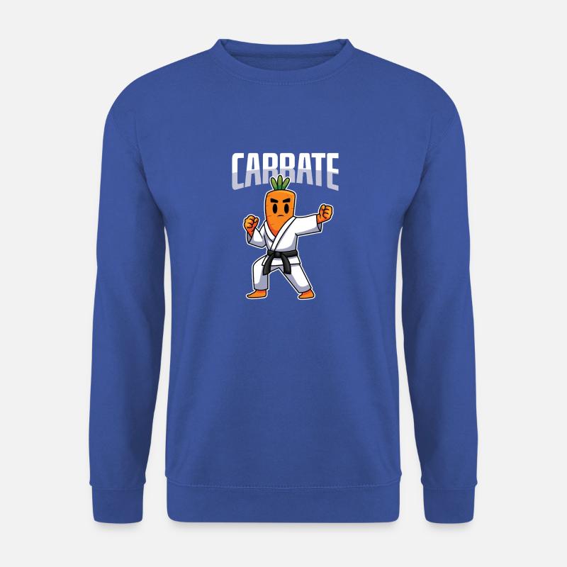 Kampfsport Kampfkunst Karotte Möhre Karate - Unisex Pullover - Royalblau