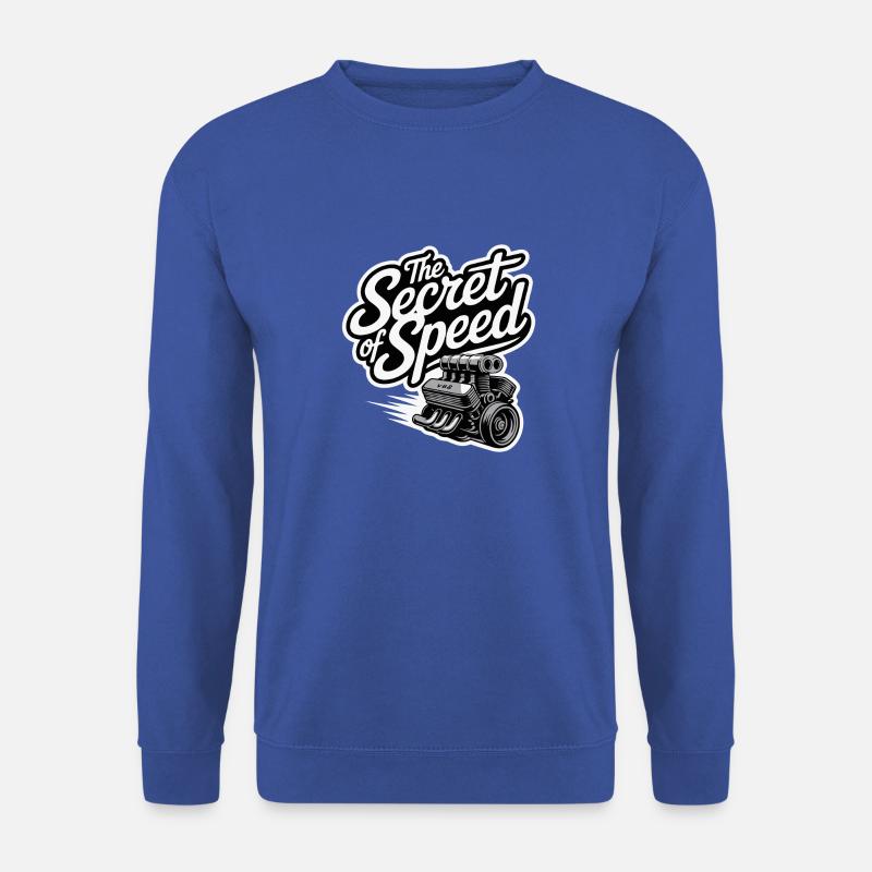 GEHEIMNIS DER GESCHWINDIGKEIT - Unisex Pullover - Royalblau