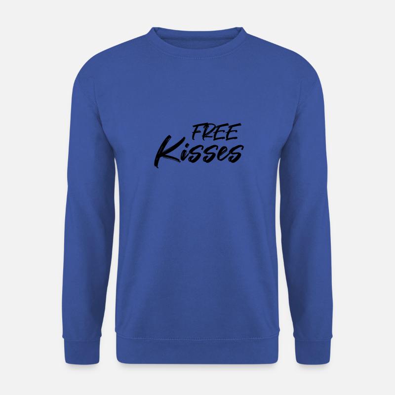 Baisers gratuits - Sweat-shirt Unisexe - bleu royal