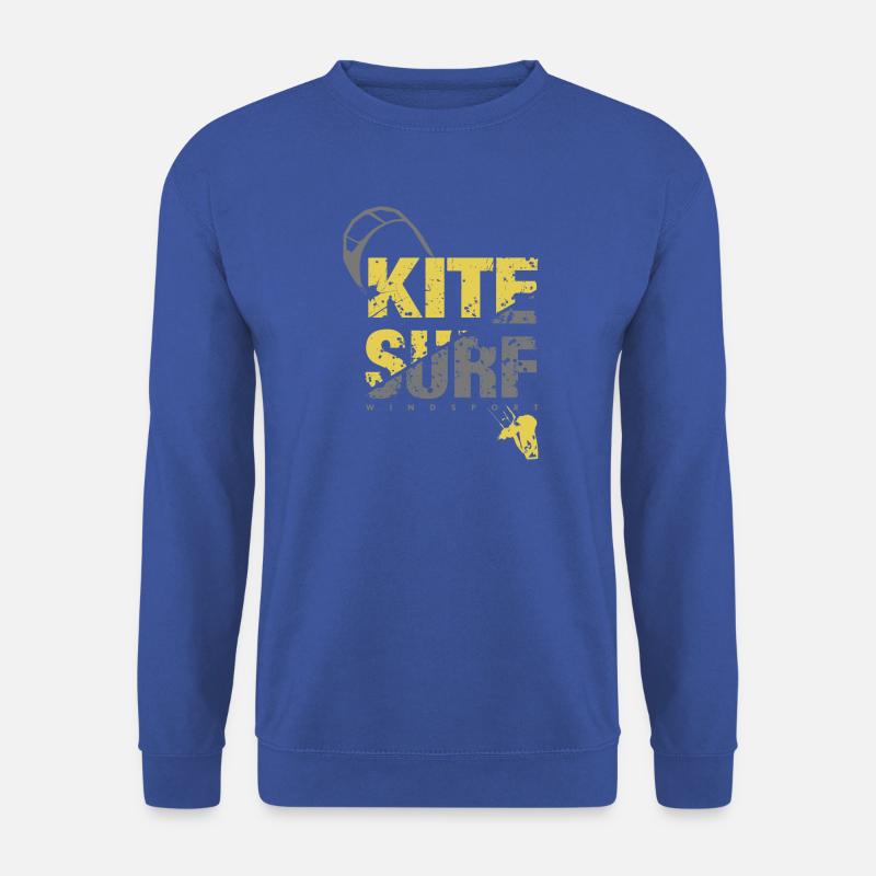 KITE SURF 2 - Unisex Pullover - Royalblau