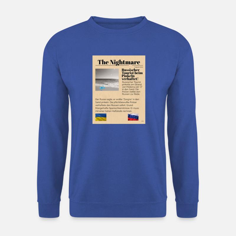 The Nightmare 2 Ironisch - Unisex Pullover - Royalblau