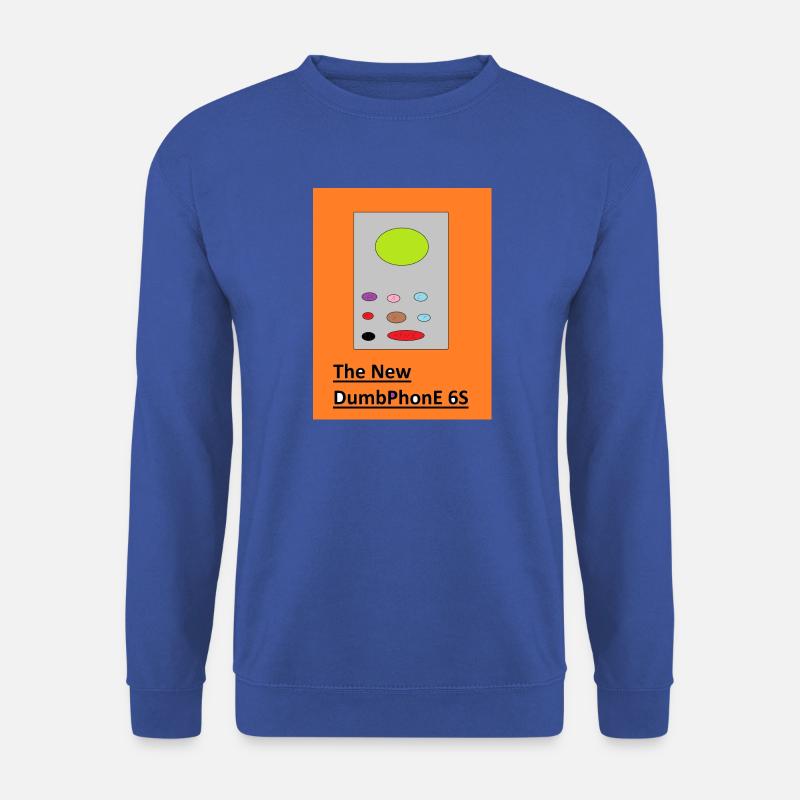 The New DumbPhone 6S Retro - Unisex Pullover - Royalblau