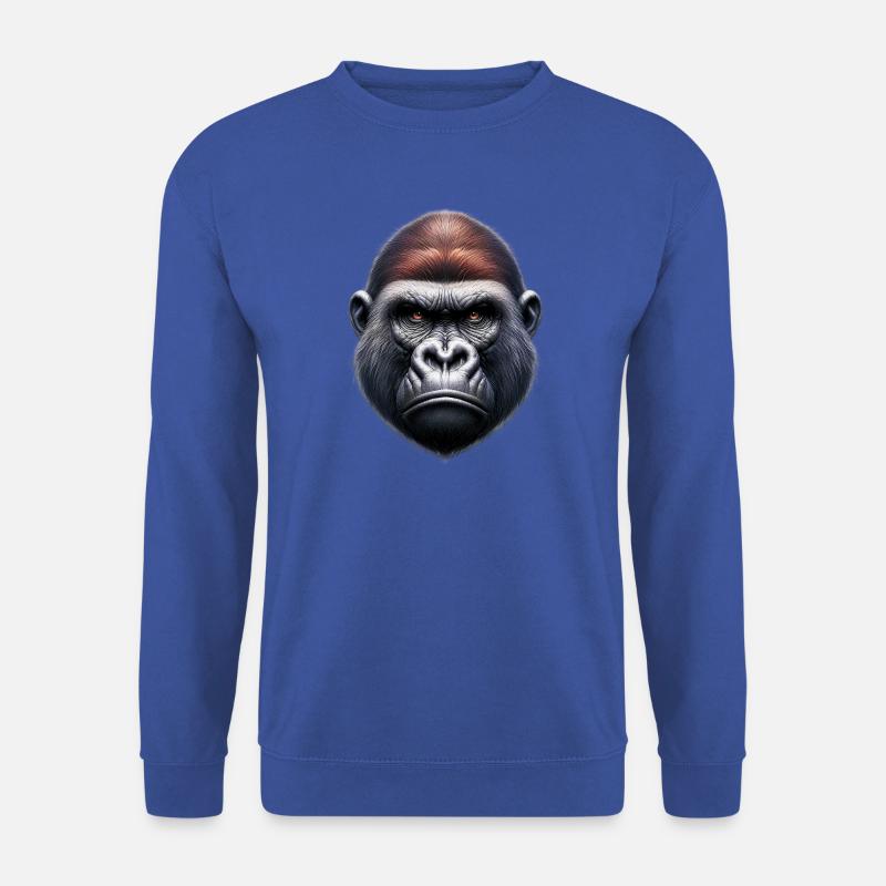 Gorilla - Unisex Pullover - Royalblau