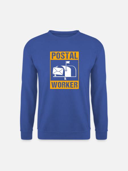 Post Poststempel Postbote - Unisex Pullover - Royalblau