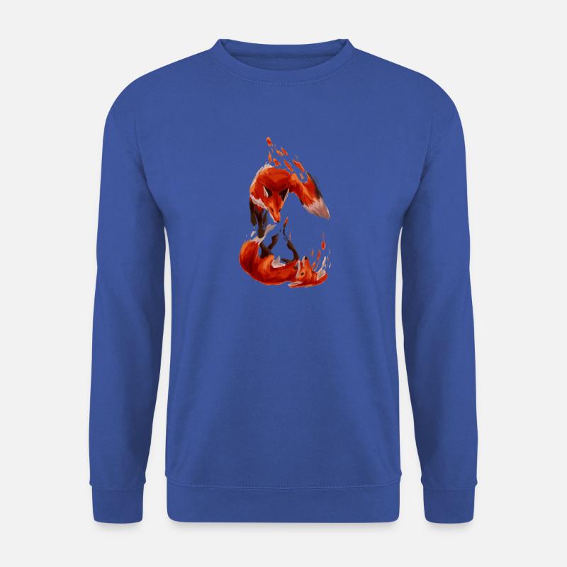 Füchse - Unisex Pullover - Royalblau