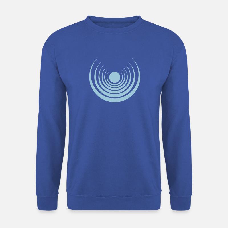 Mond Zauber Amulett Kraft der 7 Wicca Vollmond - Unisex Pullover - Royalblau