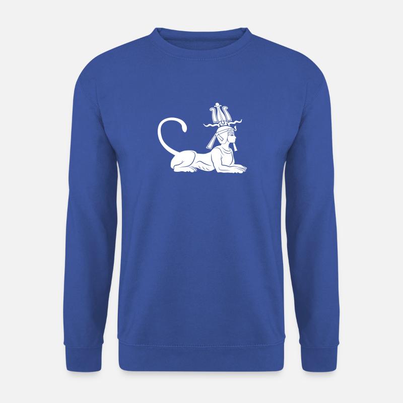 Ägyptische Sphinx - Unisex Pullover - Royalblau