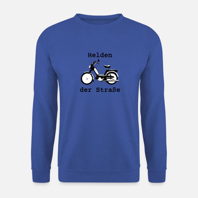 Helden der Straße, Hercules Prima 5, 25 km/h, Mofa - Unisex Pullover - Royalblau