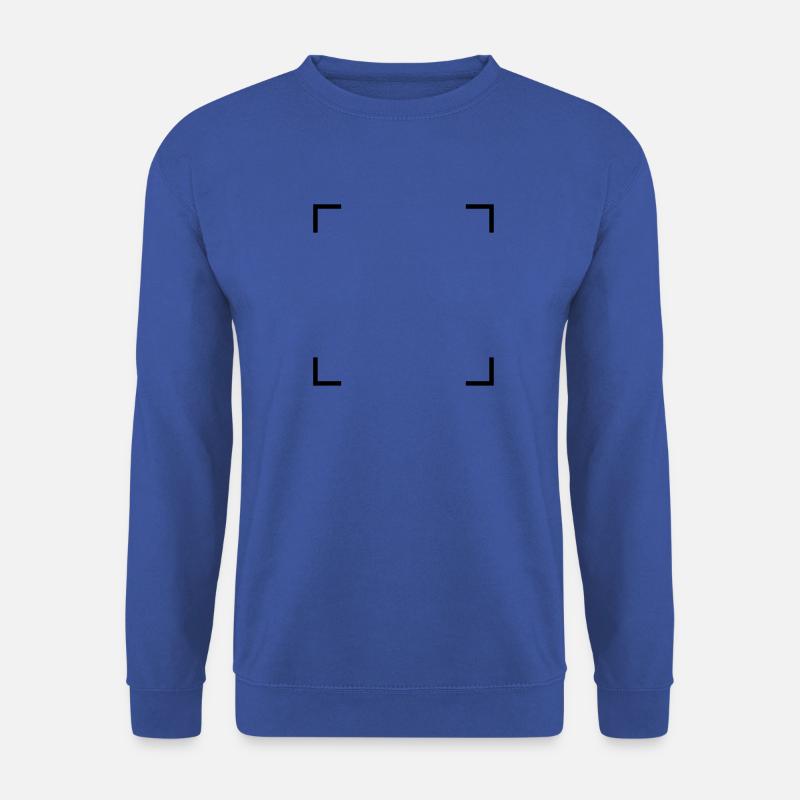 Viereck aus Ecken - Unisex Pullover - Royalblau