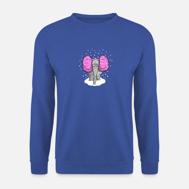 Elefant - Unisex Pullover - Royalblau