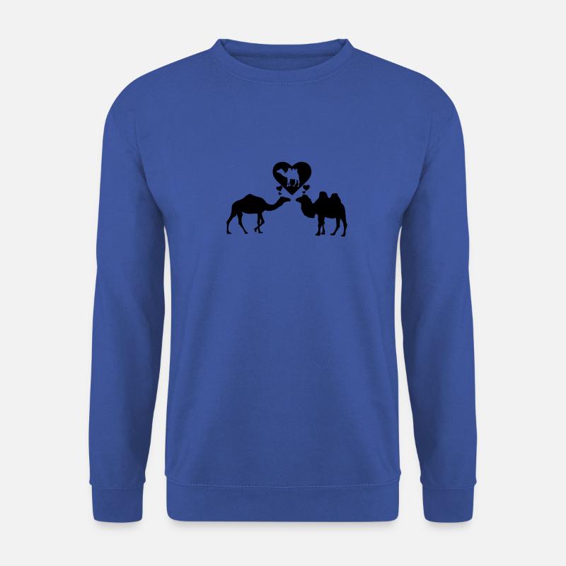 Dromedary loves camel - Unisex Sweatshirt - royal blue