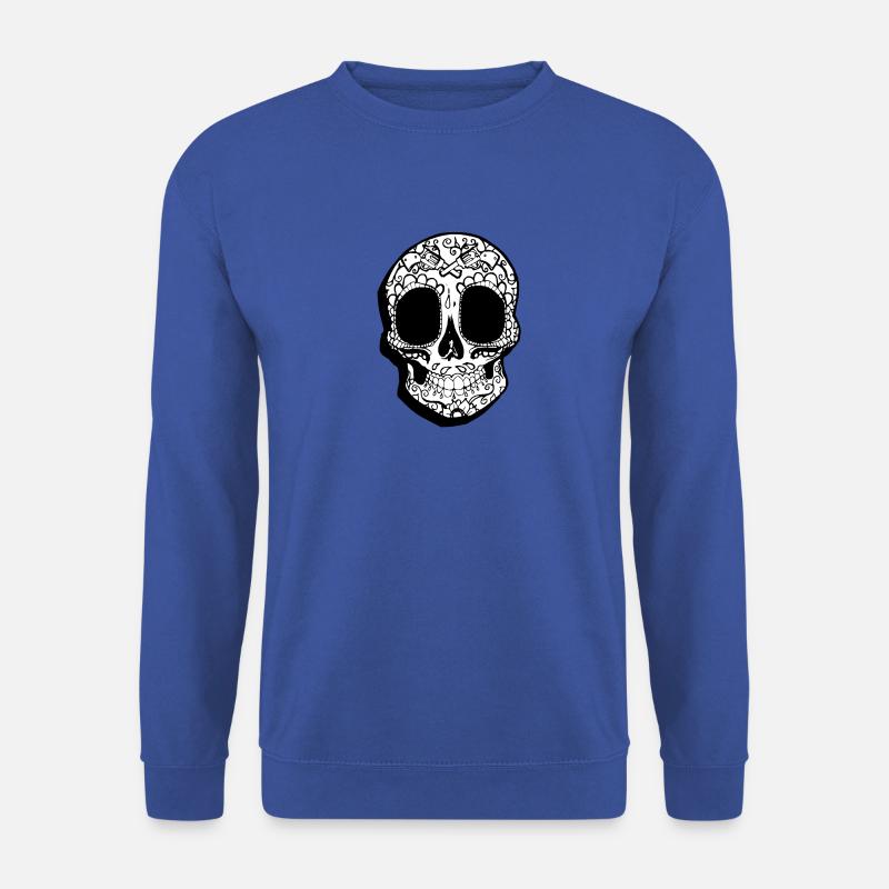 skull - Unisex Sweatshirt - royal blue