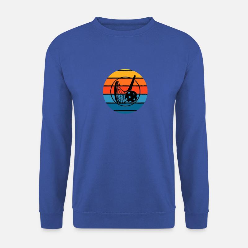 Floorball im bunten Kreis - Unisex Pullover - Royalblau