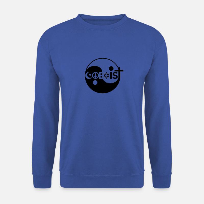Religion Religionsfreiheit Koexistenz Toleranz - Unisex Pullover - Royalblau