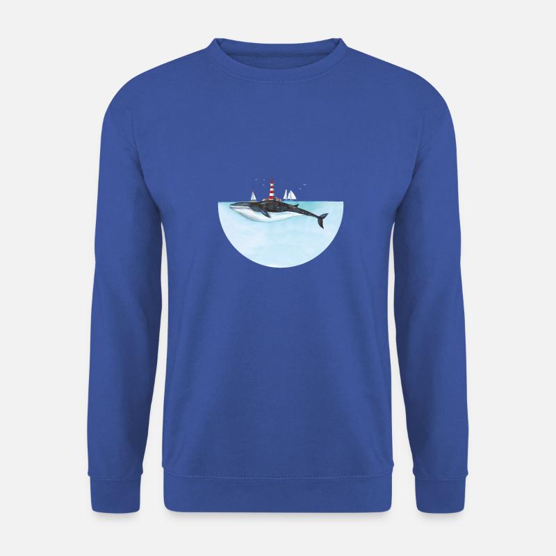 phare de la Baleine - Sweat-shirt Unisexe - bleu royal