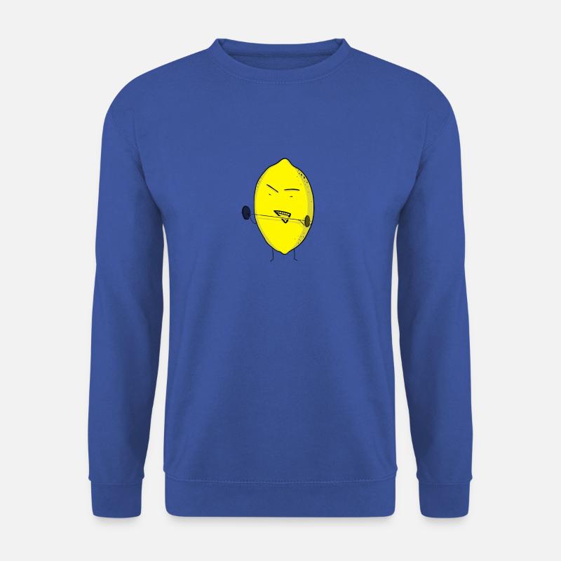 Power Lemon - Unisex Pullover - Royalblau