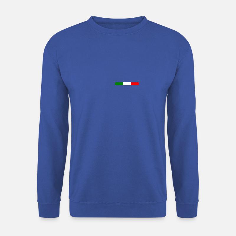 Italienische Flagge - Unisex Pullover - Royalblau