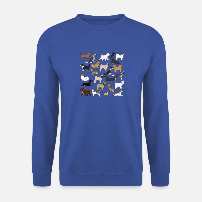 Kleine Hunderassen - Unisex Pullover - Royalblau