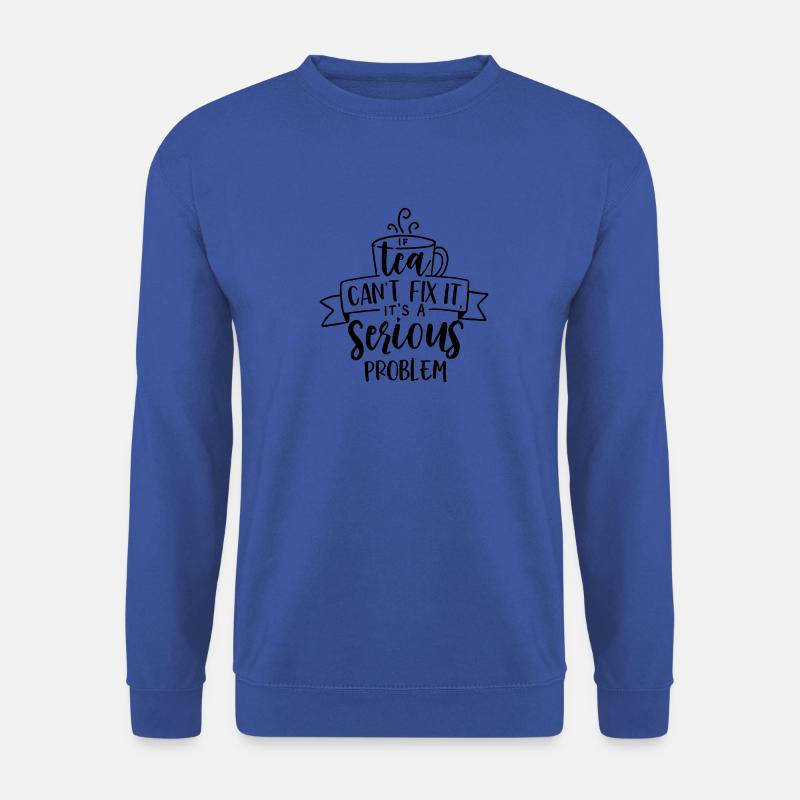 Tea coffee problem - Unisex Sweatshirt - royal blue