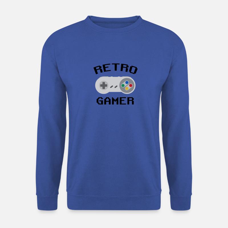 Retro Gamer - Unisex Pullover - Royalblau