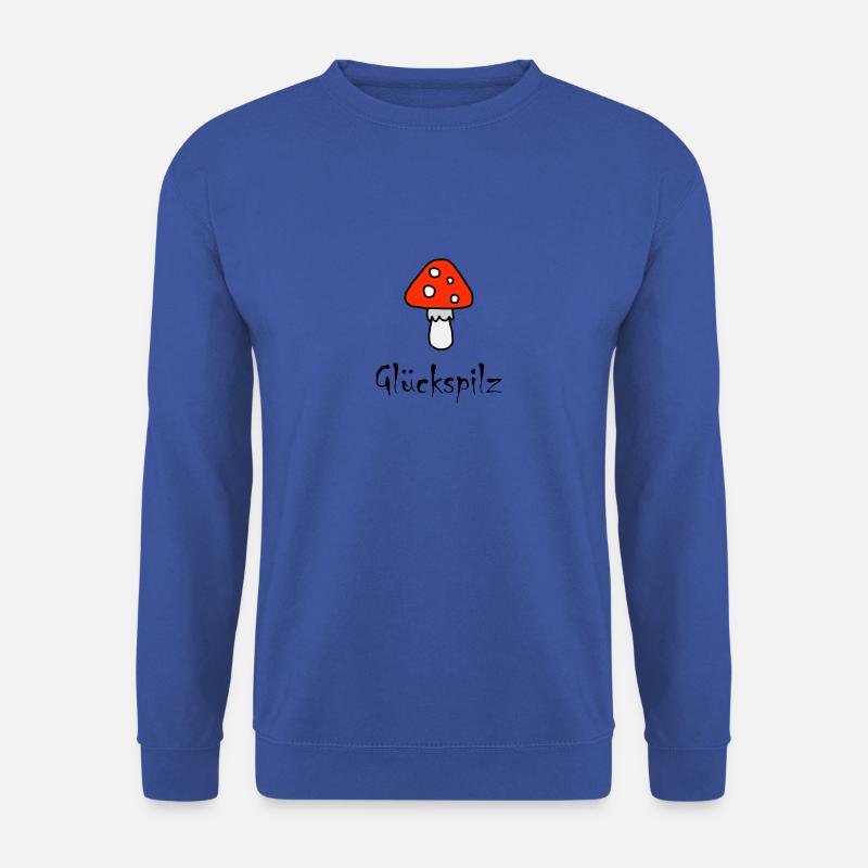 Glückspilz - Unisex Pullover - Royalblau