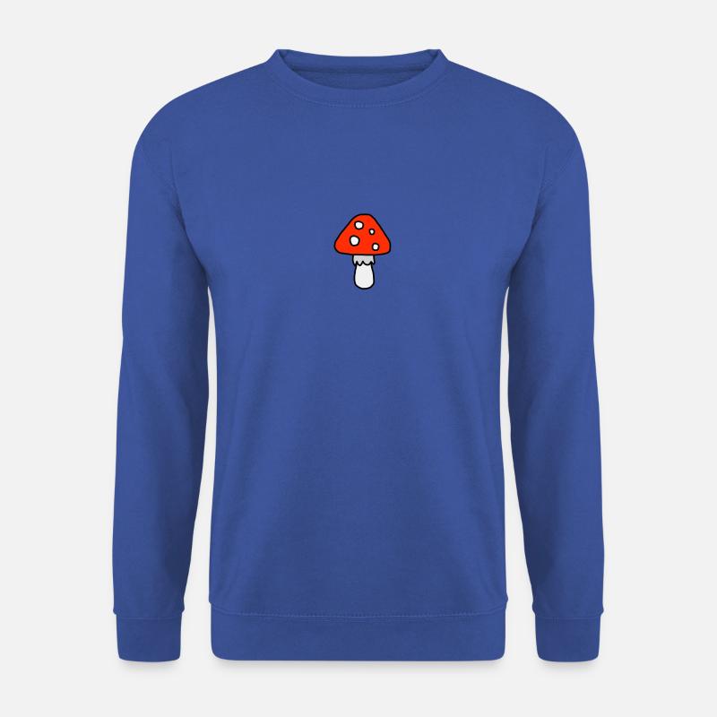 Glücks -oder Fliegenpilz - Unisex Pullover - Royalblau
