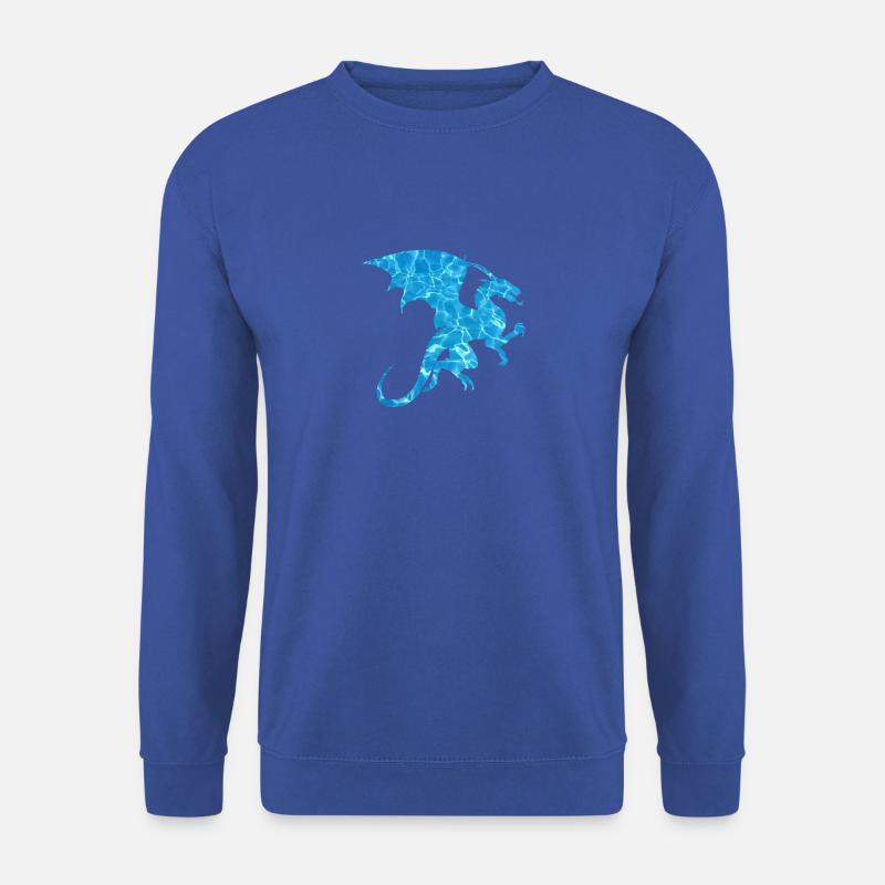 A water dragon - Unisex Pullover - Royalblau