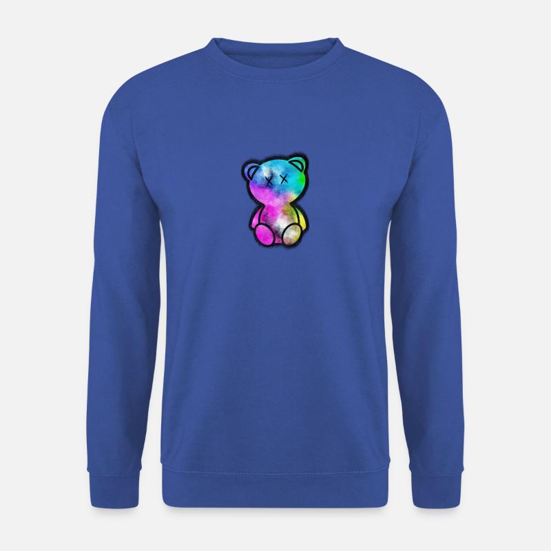 Patchy Bear 60 - Unisex Sweatshirt - royal blue