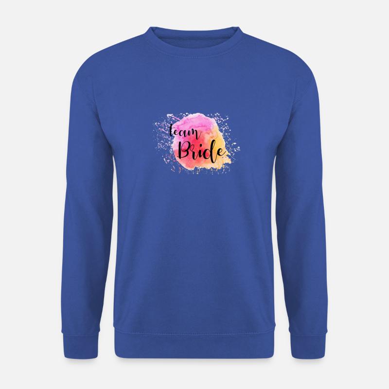 Team Bride JGA - Unisex Pullover - Royalblau