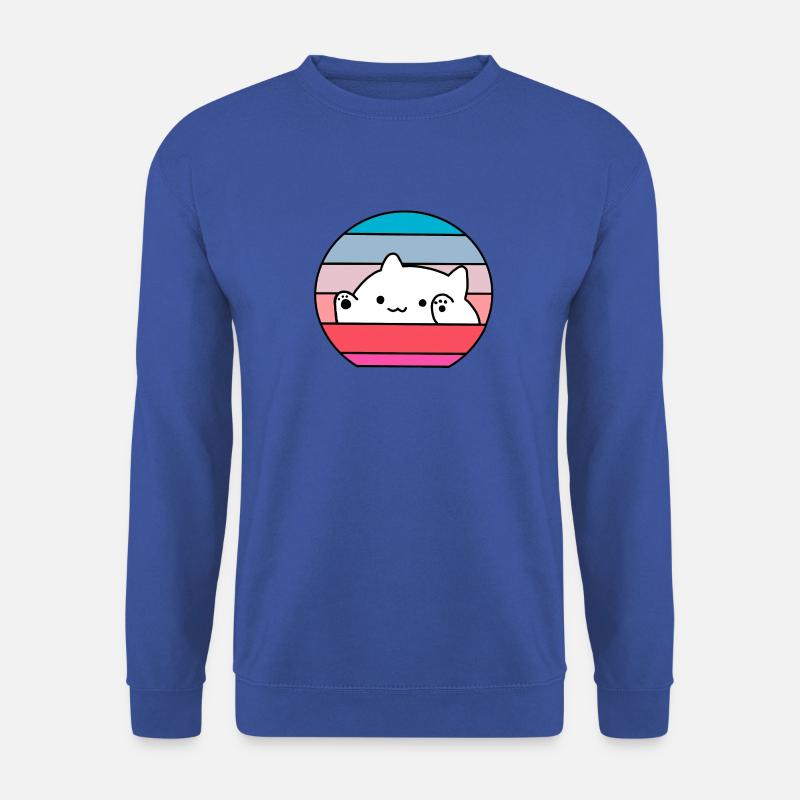 Bongo Cat - Unisex Pullover - Royalblau