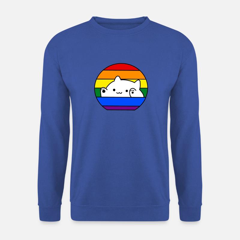 Pride Bongo Katze - Unisex Pullover - Royalblau