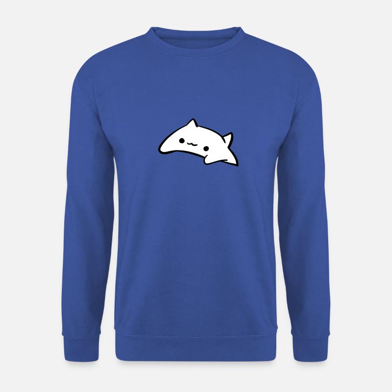 classic Bongo Cat - Unisex Pullover - Royalblau