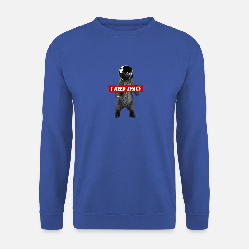 Space bear - Unisex Sweatshirt - royal blue