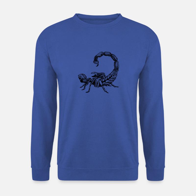 Skorpion - Unisex Pullover - Royalblau