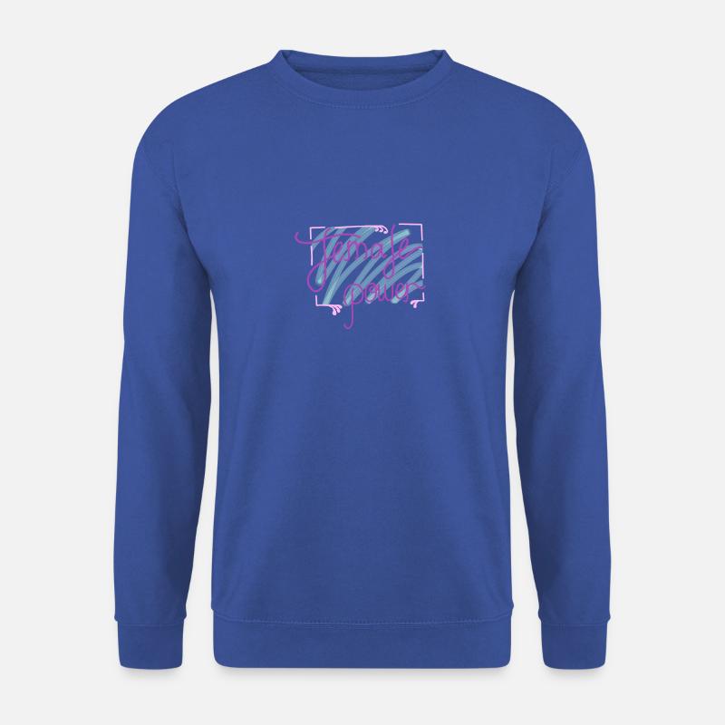 Female Power - Unisex Pullover - Royalblau