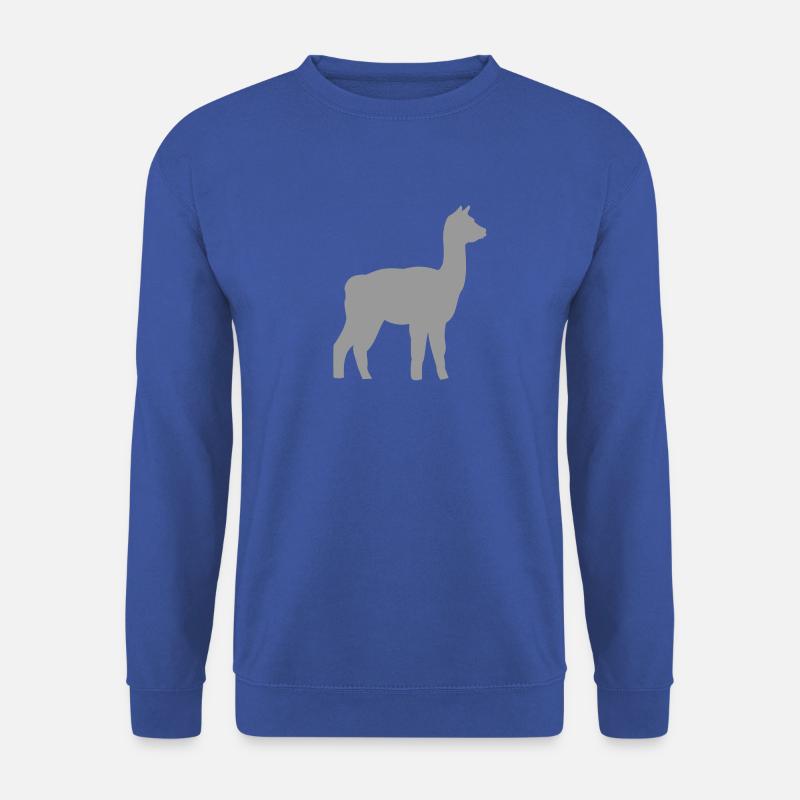 Alpaca - Unisex Pullover - Royalblau