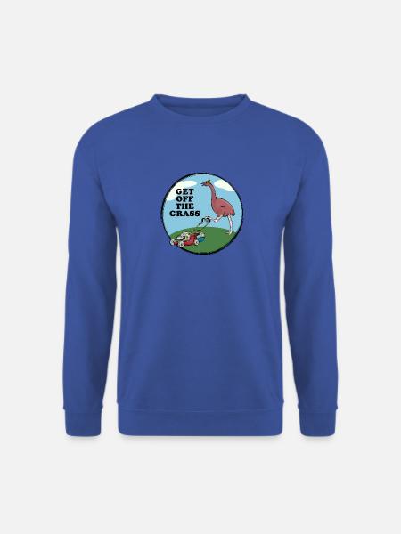 Get off the grass - Unisex Sweatshirt - royal blue