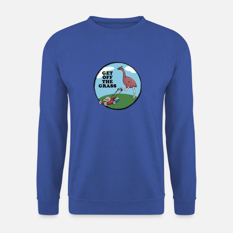Get off the grass - Unisex Sweatshirt - royal blue