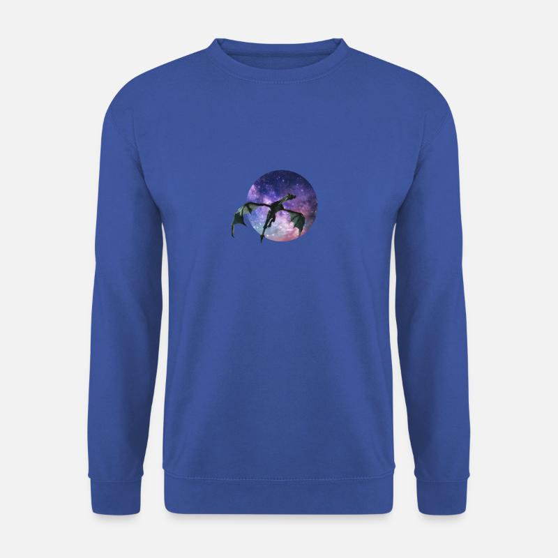 Drache - Unisex Pullover - Royalblau