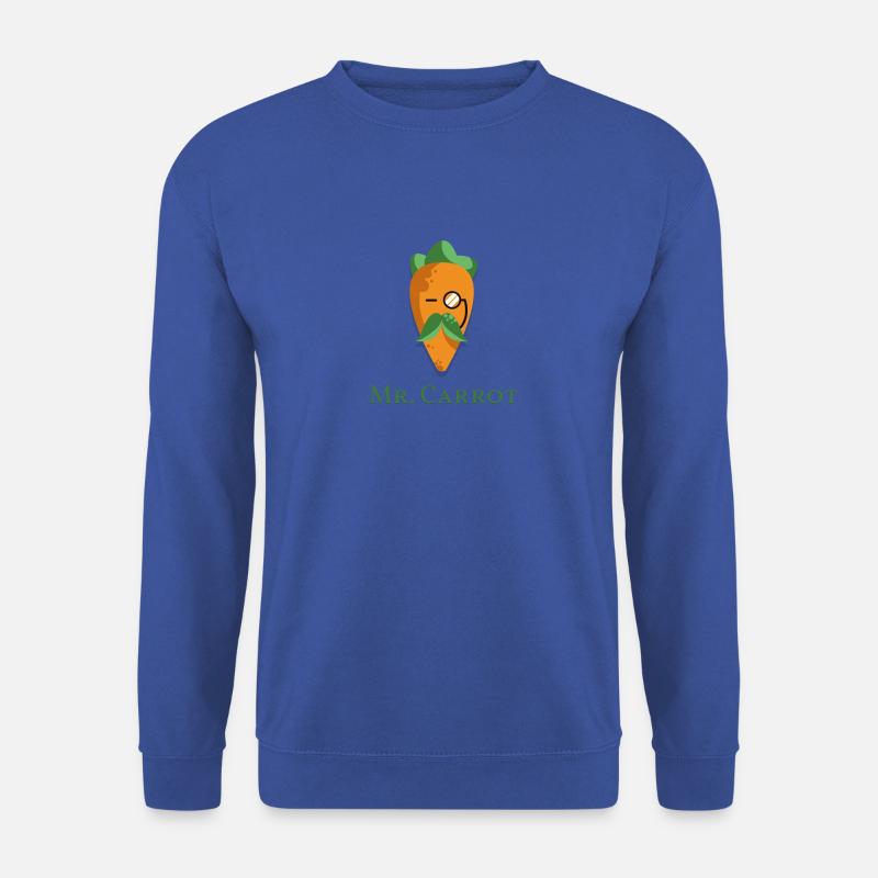 FUNNY: MR.CARROT - Unisex Pullover - Royalblau
