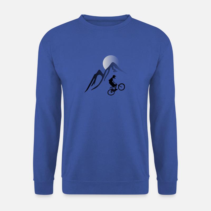 Mountainbike - Unisex Pullover - Royalblau