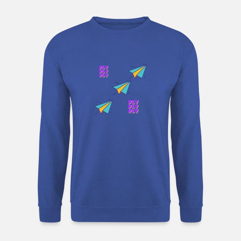 FLIEGE, FLIEGE, FLIEGE - Unisex Pullover - Royalblau