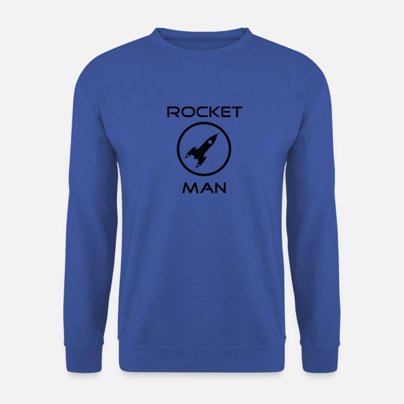 Rocketman tshirt - Unisex Sweatshirt - royal blue