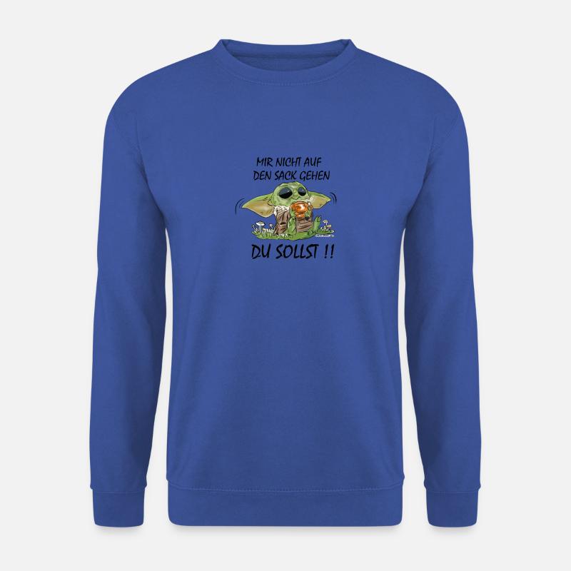 Mir nicht auf den Sack gehen du sollst - Unisex Pullover - Royalblau