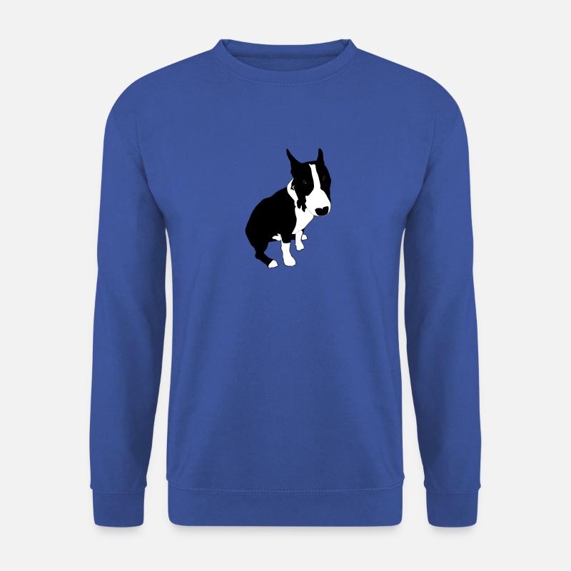 Mini Bull Terrier - Unisex Pullover - Royalblau