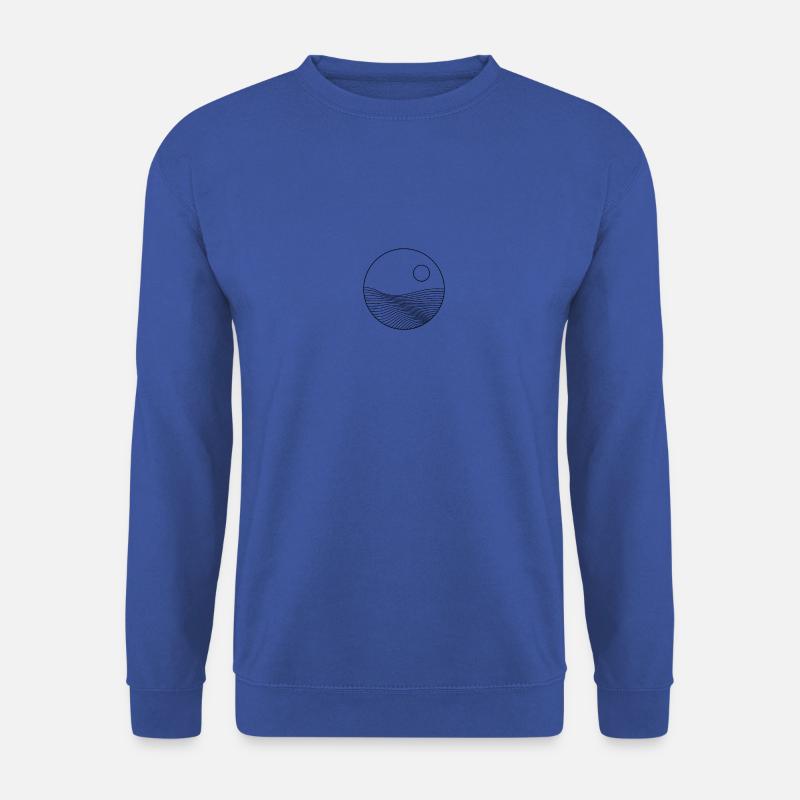Ocean Sunset - Unisex Pullover - Royalblau