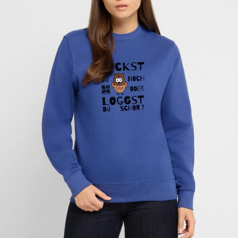 GEOCACHING - Guckst Du noch oder loggst du schon ? Unisex Pullover